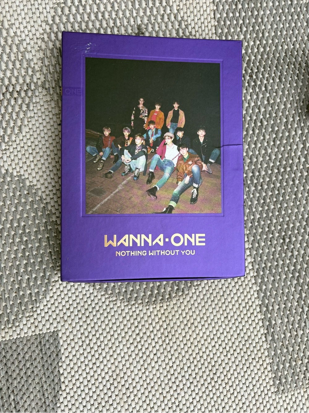 WANNA·ONE "Nothing Without You" Album - Purple Jacket